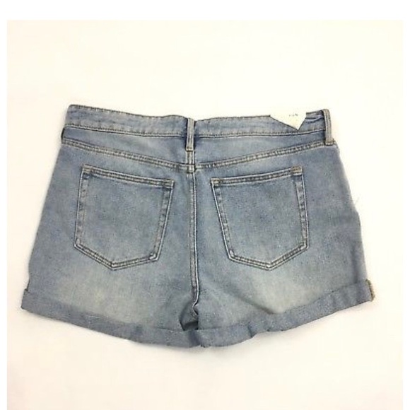 Pacsun Sz 29 Cactus Embroidered Girlfriend Shorts - Picture 2 of 3